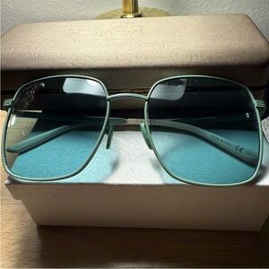 Gucci Green Sunglasses